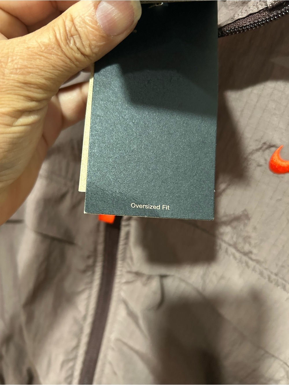 Nike Lightweight Windbreaker Jacket - Dusty Rose.. - Picture 4 of 5